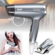 Складной фен с 2 скоростями и 2 температурными режимами RAF R.464 1600Вт