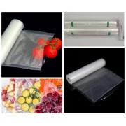 Вакуумные пакеты 5м х 20см в рулоне / Пакеты для вакууматора / Пакеты для вакуумирования продуктов