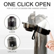 Бутылка ароматическая спортивная для воды Air Up Bottle 650 мл + 2 капсулы Черный