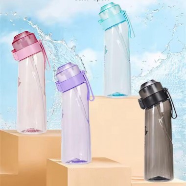 Спортивная бутылка Air Up Bottle/up air 2 вкуса/картриджей в комплекте 650 мл Фиолетовый