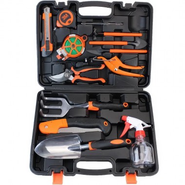 Набор садовых инструментов в кейсе 14 в 1 Gardening Set ART Универсальный садовый набор
