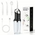 Портативный ирригатор для зубов, 3 режима, 4 насадки, A12 / Ирригатор полости рта / Ирригатор для брекетов