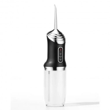 Портативный ирригатор для зубов, 3 режима, 4 насадки, A12 / Ирригатор полости рта / Ирригатор для брекетов