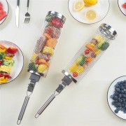 Решетка-гриль из нержавеющей стали для барбекю с щеткой GRIL