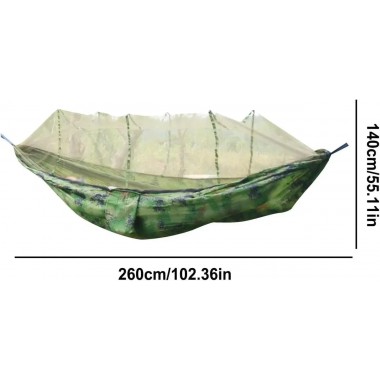 Гамак туристический 260х140 см с москитной сеткой и карманом GMSK-01 260х140см Пиксель Гамак туристический 260х140 см с москитной сеткой и карманом GMSK-01 260х140см Пиксель