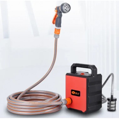 Аккумуляторная помпа для воды с 2 аккумуляторами, распылителем и шлангом 5 м Pump-01