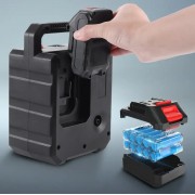 Аккумуляторная помпа для воды с 2 аккумуляторами, распылителем и шлангом 5 м Pump-01