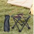 Стул туристический складной HX-32*32*28 см,чорний Стул туристический складной HX-32*32*28 см,чорний