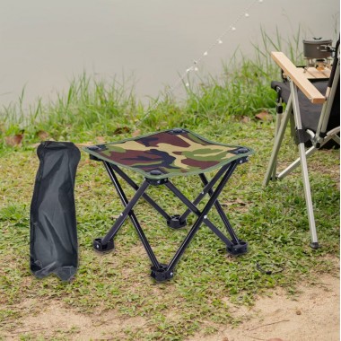 Стул туристический складной HX-32*32*28 см,чорний Стул туристический складной HX-32*32*28 см,чорний