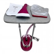 Отпариватель вертикальный со стойкой для одежды Zepline ZP-129 3000 Вт 3 л. Красный