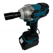 Аккумуляторный ударный гайковерт MA-491 с подсветкой 2-мя съемными аккумуляторами в кейсе | 2 Ah \ 48 V