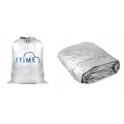 Автомобильная накидка от дождя и пыли, XXL 580х175х120см / Защитный чехол на седан / Защитный тент на машину