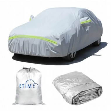 Автомобильная накидка от дождя и пыли, XXL 580х175х120см / Защитный чехол на седан / Защитный тент на машину
