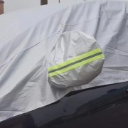 Автомобильная накидка от дождя и пыли, XXL 580х175х120см / Защитный чехол на седан / Защитный тент на машину