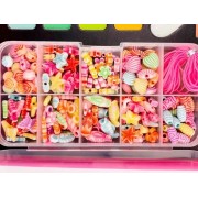 Набор детской декоративной косметики с набором для создания украшений 2 в 1 MakeUp Набор для девочек