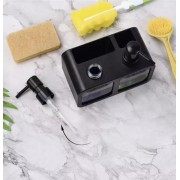 Raygood Кухонный диспенсер для моющего средства 700 мл. 2в1 для мытья рук и посуды