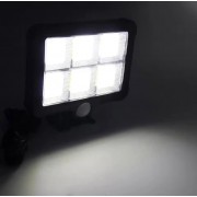 LED уличный светильник SL-F120 на солнечных батареях, автономный влагостойкий с датчиком движения для двора