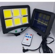 LED уличный светильник SL-F120 на солнечных батареях, автономный влагостойкий с датчиком движения для двора