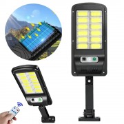 Уличный фонарь на солнечной батарее LED Solar Street Light BK-128B-12COB с датчиком движения и пультом