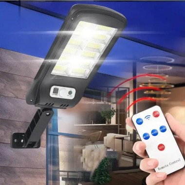 Уличный фонарь на солнечной батарее LED Solar Street Light BK-128B-12COB с датчиком движения и пультом