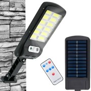 Уличный фонарь на солнечной батарее LED Solar Street Light BK-128B-12COB с датчиком движения и пультом