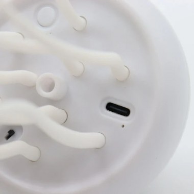 Ночник LED лампа Медуза с USB NTL-5B с движениями и цветопередачей RGB Белий Ночник LED лампа Медуза с USB NTL-5B с движениями и цветопередачей RGB Белий