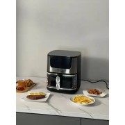 Электрическая фритюрница Zepline ZP-142 с чашей на 8 литров и встроенным грилем 3500Вт