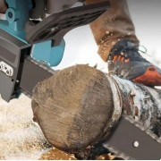 Цепная аккумуляторная пила Синяя шина 40см 16 дюймов 2500 вт, в кейсе, 16'' + 2 аккумулятора 68В