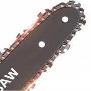 Цепная аккумуляторная пила Синяя шина 40см 16 дюймов 2500 вт, в кейсе, 16'' + 2 аккумулятора 68В