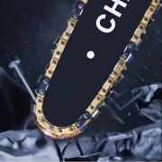 Цепная аккумуляторная пила Синяя шина 40см 16 дюймов 2500 вт, в кейсе, 16'' + 2 аккумулятора 68В