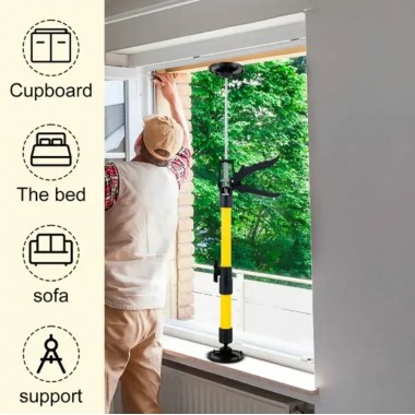 Телескопический опорный Домкрат для строительно-монтажных работ регулируемый опорный из нержавеющей стали Телескопический опорный Домкрат для строительно-монтажных работ регулируемый опорный из нержавеющей стали