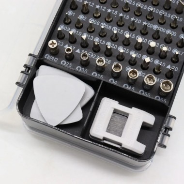 Набор отверток для ремонта мобильных телефонов и планшетов в боксе 115в1