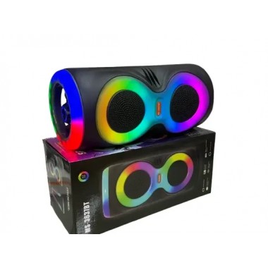 Аккумуляторная Bluetooth колонка мини чемодан с подсветкой MS-3637BT FM-радио