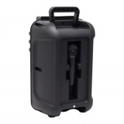 Портативная колонка ZQS10101 блютуз с 2 микрофонами караоке (1 проводной и 1 беспроводной ),45см