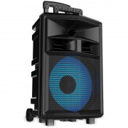 Портативная колонка ZQS-12130, Bluetooth, караоке, micro SD, карта, aux, usb 2 микрофона