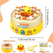Музыкальная карусель Поймай утку с выпрыгивающими утятами и 2 сачками B.Duck and Friends