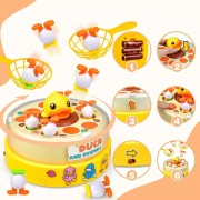 Музыкальная карусель Поймай утку с выпрыгивающими утятами и 2 сачками B.Duck and Friends