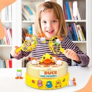 Музыкальная карусель Поймай утку с выпрыгивающими утятами и 2 сачками B.Duck and Friends