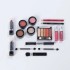 Набор декоративной косметики в алюминиевом кейсе с зеркалом Makeup set MC1488 Серебристый Набор декоративной косметики в алюминиевом кейсе с зеркалом Makeup set MC1488 Серебристый