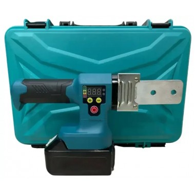 Аккумуляторный паяльник для пластиковых труб + 2 аккумулятора в кейсе AT-HX2801