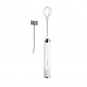 Миксер капучинатор Электрический, портативный, беспроводной 3 скорости EGG BEATER 1-50 Белый