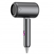 Фен для волос складной стайлер Air Blower LY-811, мощность 1800 Вт, 3 скорости, ионизация, серый