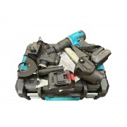 Набор инструментов 3в1 со сменными насадками на аккумуляторах Шуруповерт | Болгарка | Пила