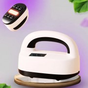 Беспроводной роликовый массажер LKL-0128 с подогревом вибрационный аккумуляторный для всего тела