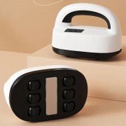 Беспроводной роликовый массажер LKL-0128 с подогревом вибрационный аккумуляторный для всего тела