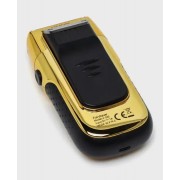 Стильная электробритва мужская аккумуляторная с дисплеем VGR V-332 Золотой Профессиональная бритва-шейвер Подр