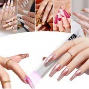 Лампа Led 7 для сушки ногтей, верхних форм, декора - на аккумуляторе и подставке Белый