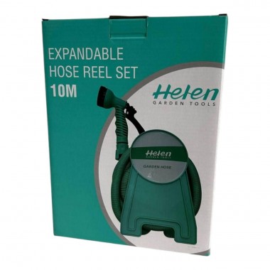 Поливочный шланг 10 м с катушкой и распылителем HELEN HP227 Поливочный шланг 10 м с катушкой и распылителем HELEN HP227