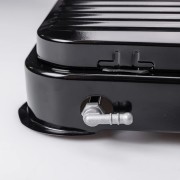 Настольная газовая плита на 2 конфорки 4.4 кВт мини газовая плита для баллонного газа Черная Sokany SK-6002