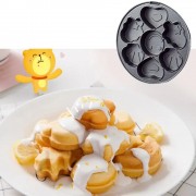 Мультипекарь 5в1, 600Вт, Sokany SK-08105 / Электрическая вафельница для бельгийских вафель / Мультимейкер